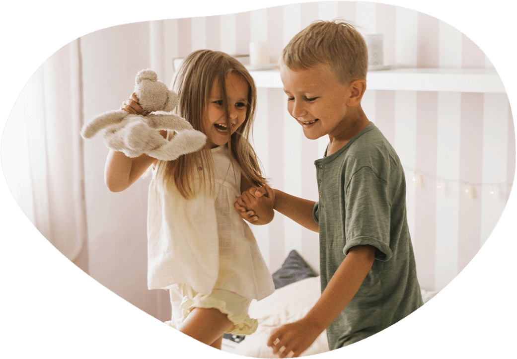 Children being assessed at Project Wellbeing